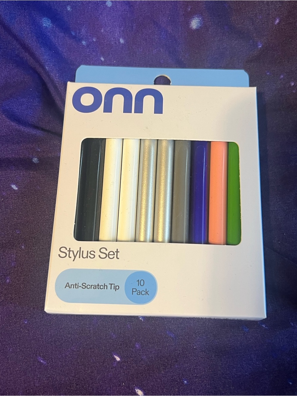 onn Stylus Set - Multi-Color (10 Pack)